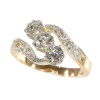 Love Across Time: 1920s Belle poque Diamond Statement Ring